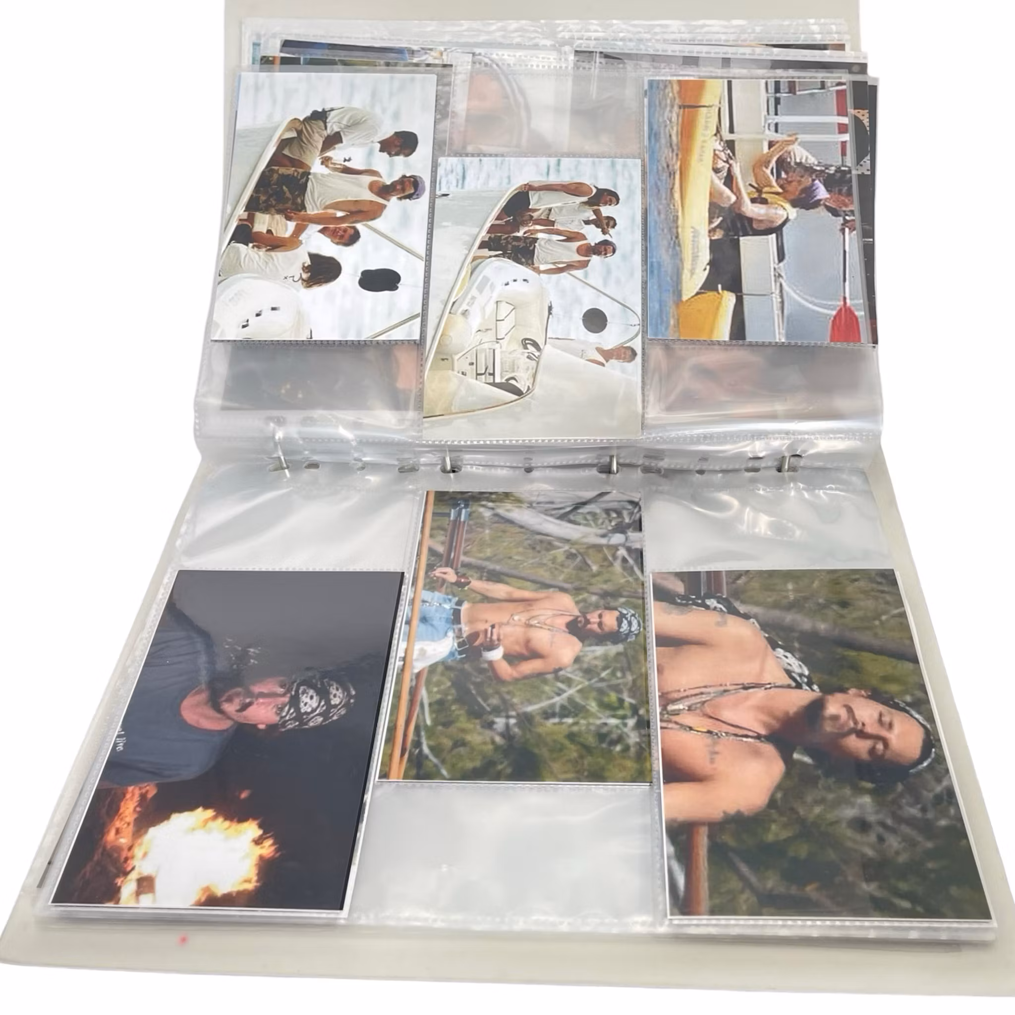 Jack Sparrow Johnny Depp, Album med fotografier,  sammanlagt ca 225 fotografier