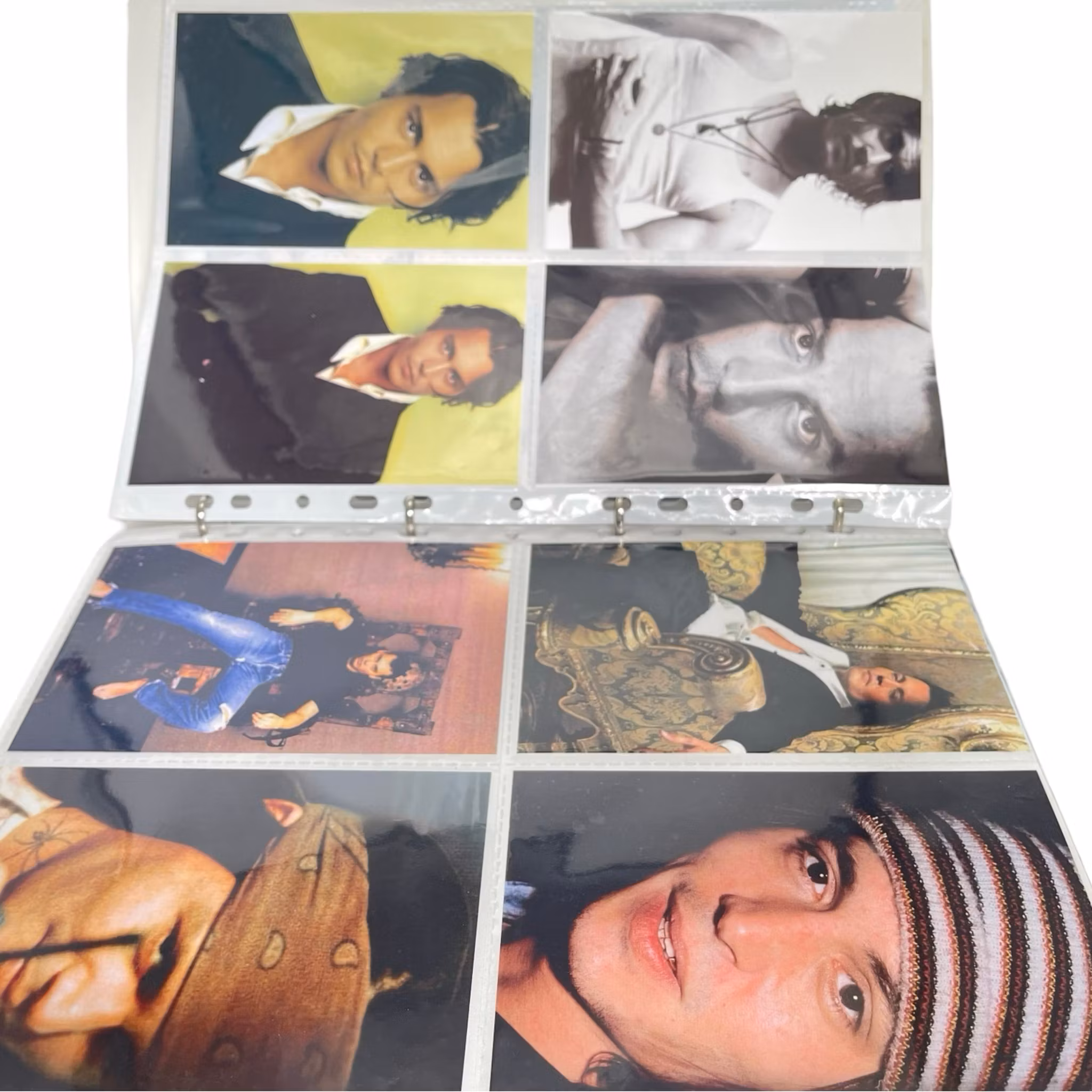 Jack Sparrow Johnny Depp, Album med fotografier,  sammanlagt ca 225 fotografier