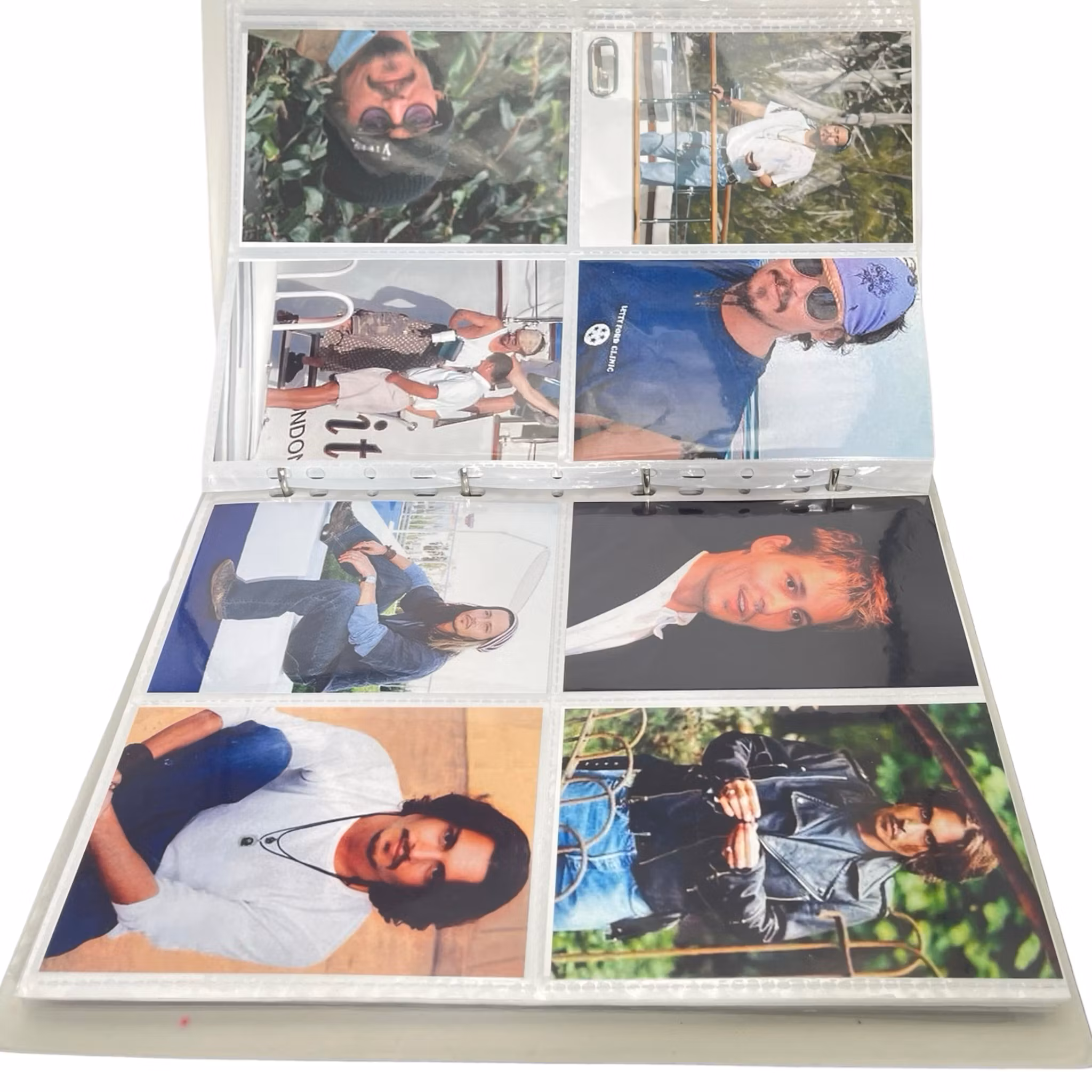 Jack Sparrow Johnny Depp, Album med fotografier,  sammanlagt ca 225 fotografier