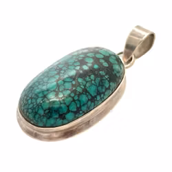 Pendentif Neyshabur Turquoise avec argent 925