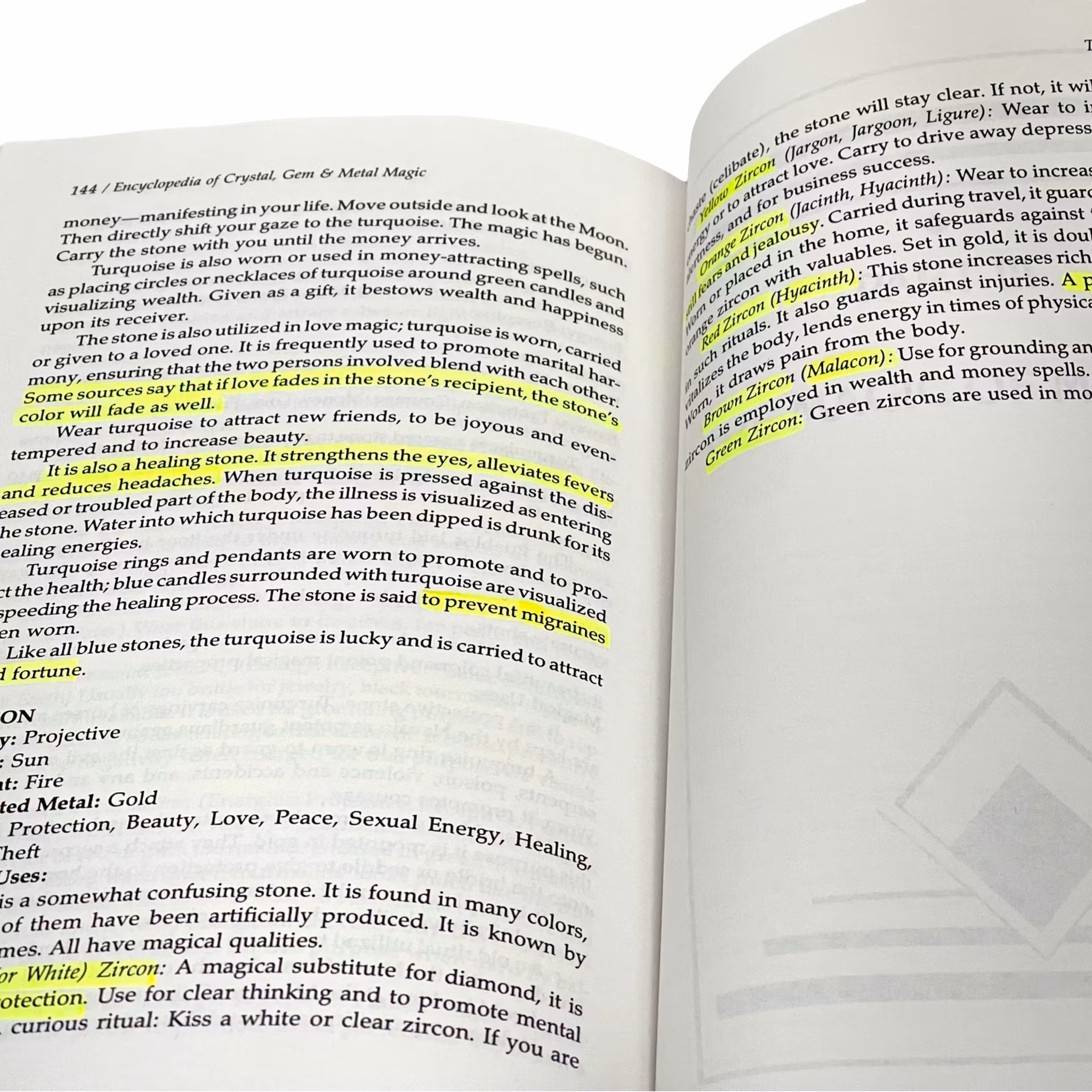 Encyklopedia książki o magii kryształów, klejnotów i metali