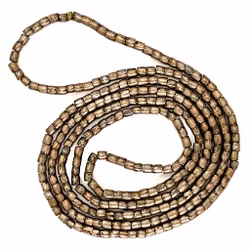 Antike afrikanische Halskette aus Silber/Metall