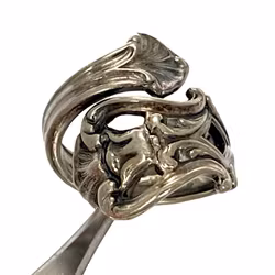 Sterling 925 silver Justerbar ring, Camusso Japan