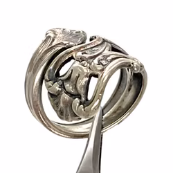 Sterling 925 silver Justerbar ring, Camusso Japan