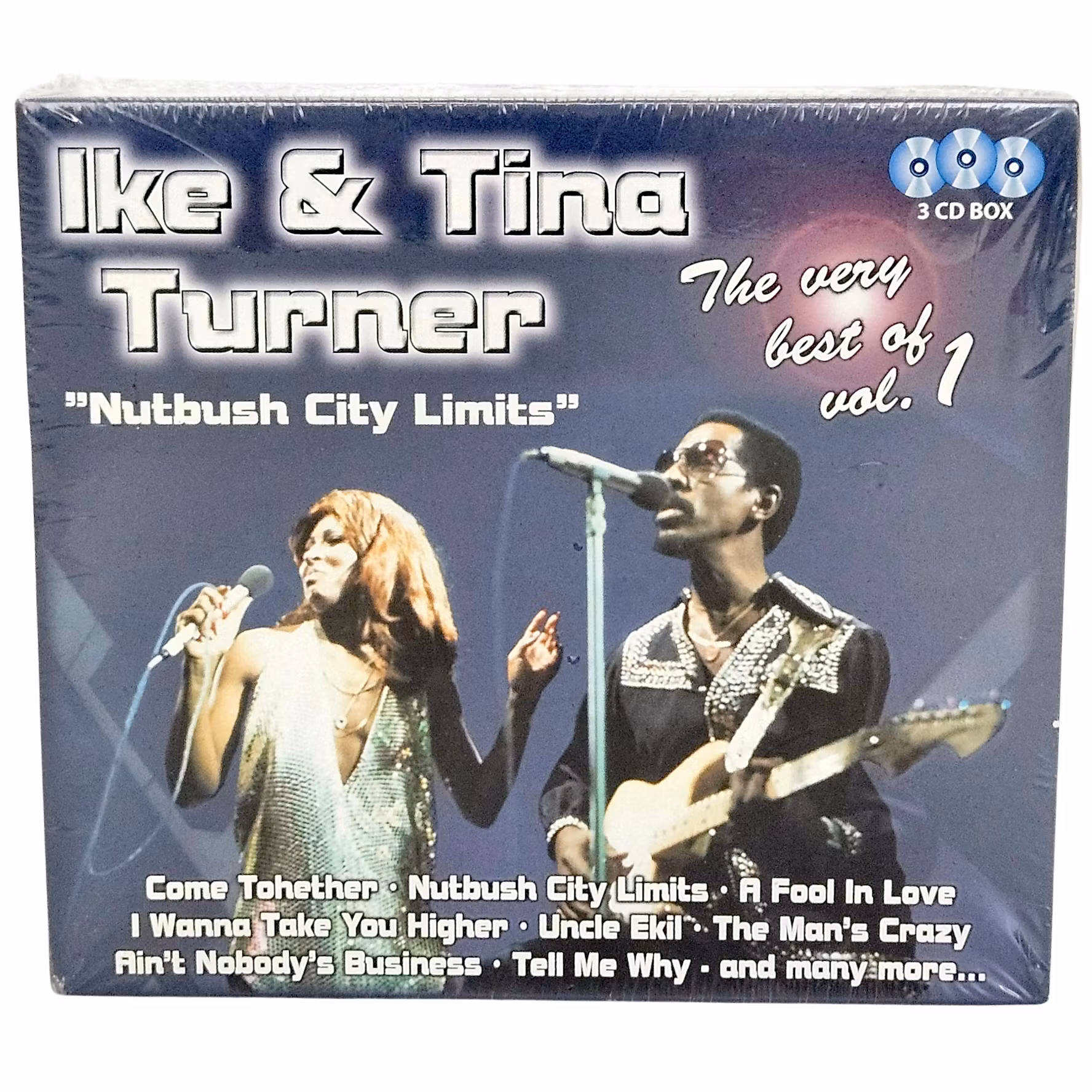The Very Best Of Ike ja Tina Turner, Volume 1, 3 CD Box UUSI