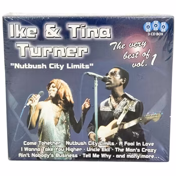 The Very Best Of Ike ja Tina Turner, Volume 1, 3 CD Box UUSI