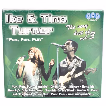The Very Best Of Ike ja Tina Turner, Volume 3, 3 CD Box UUSI