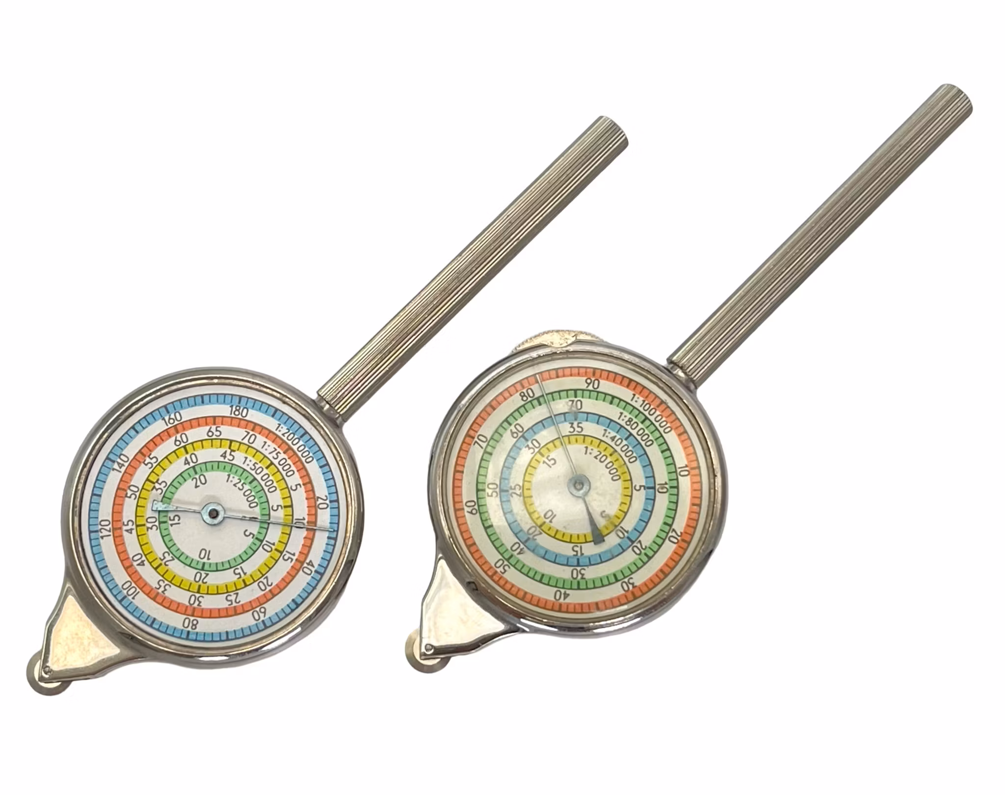 2 St, medidor de mapa, medidor de distancia