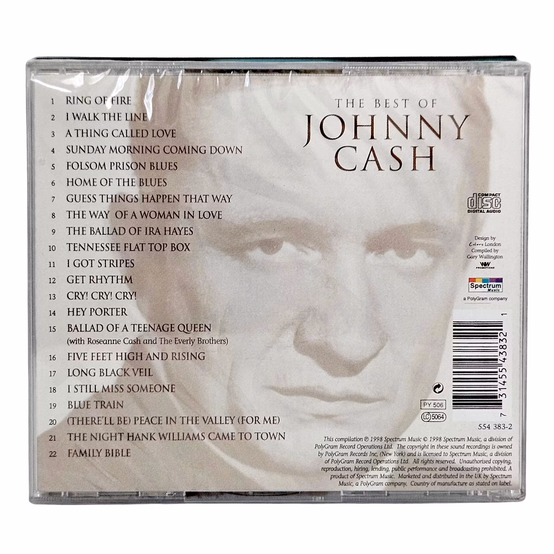 Het beste van Johnny Cash, CD NIEUW