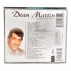 Dean Martin, 32 chansons pour les amoureux, CD NOUVEAU