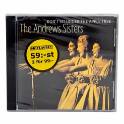 The Andrews Sisters, Zit niet onder de appelboom, CD NIEUW
