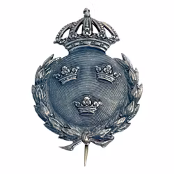 Riksvapnet i silver med lagerkrans 1931