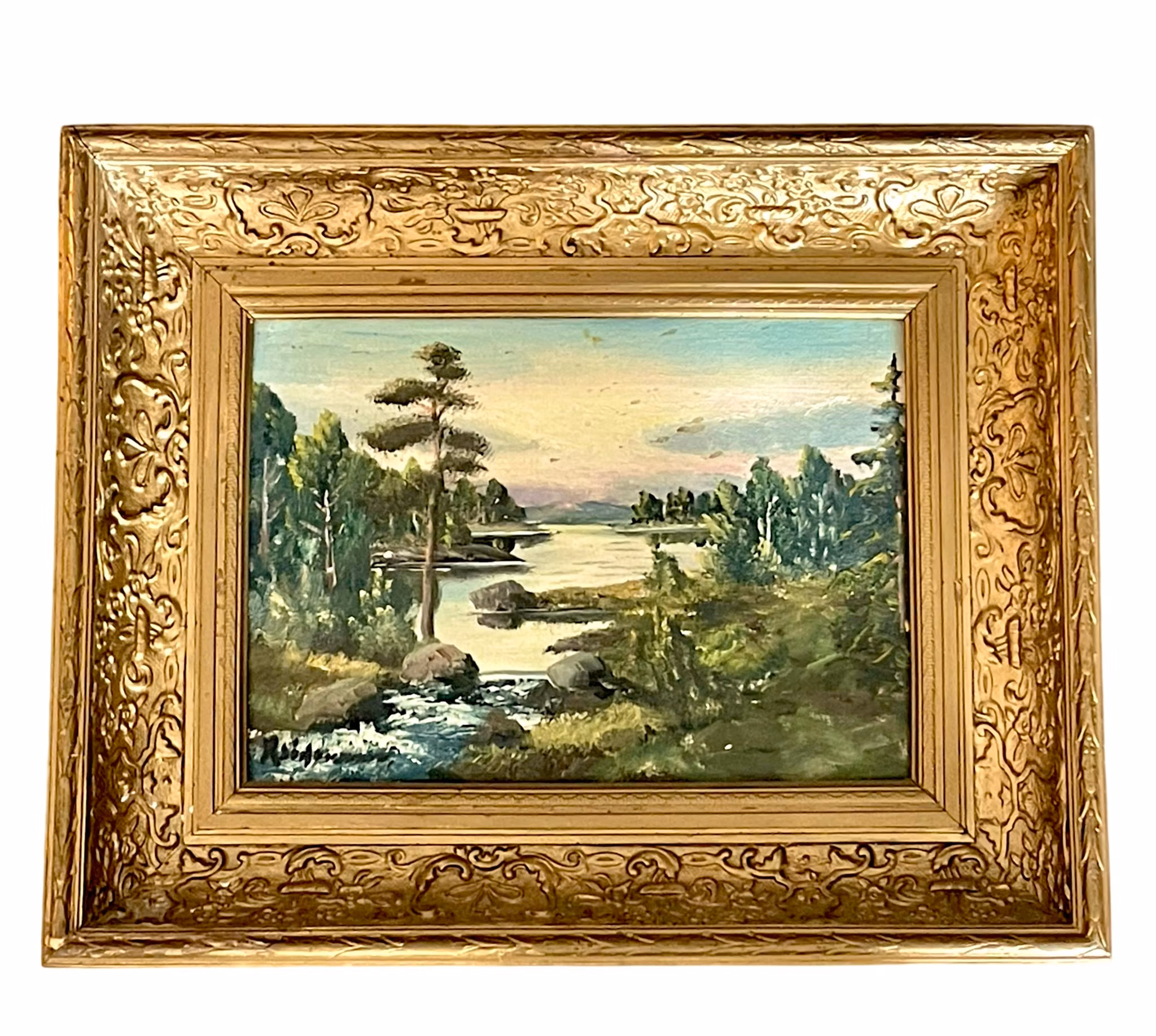 Ragnar Egron Söderström, olio su tela, firmato