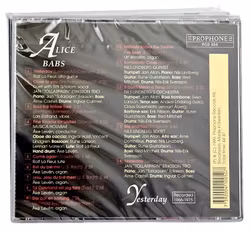 Alice Babs, Yesterday, CD NY