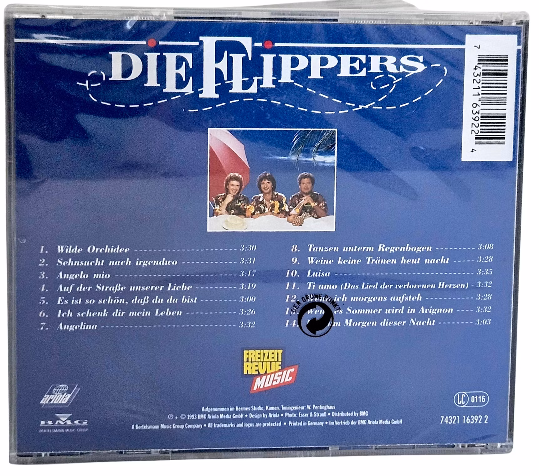 Die Flippers, Sehnsucht Nach Irgendwo, CD NY