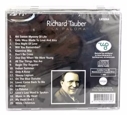 Richard Taube, La Paloma, CD