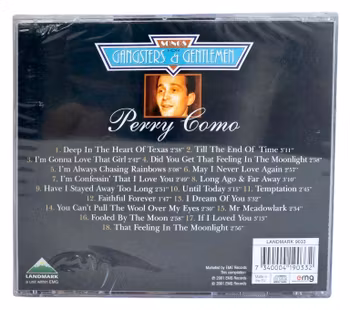 Perry Como, Songs For Gangsters & Gentlemen, CD NY