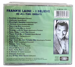Frankie Laine, I Believe, CD