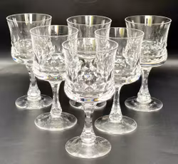 6 pz., Göran Wärff, bicchieri da vino, Prince, Kosta