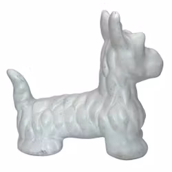 Märta Willborg, Upsala-Ekeby, Gefle. keramik hund figurin