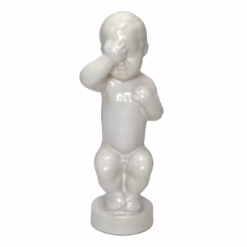 Blanc de Chine Svend Lindhart figur, Ikke se