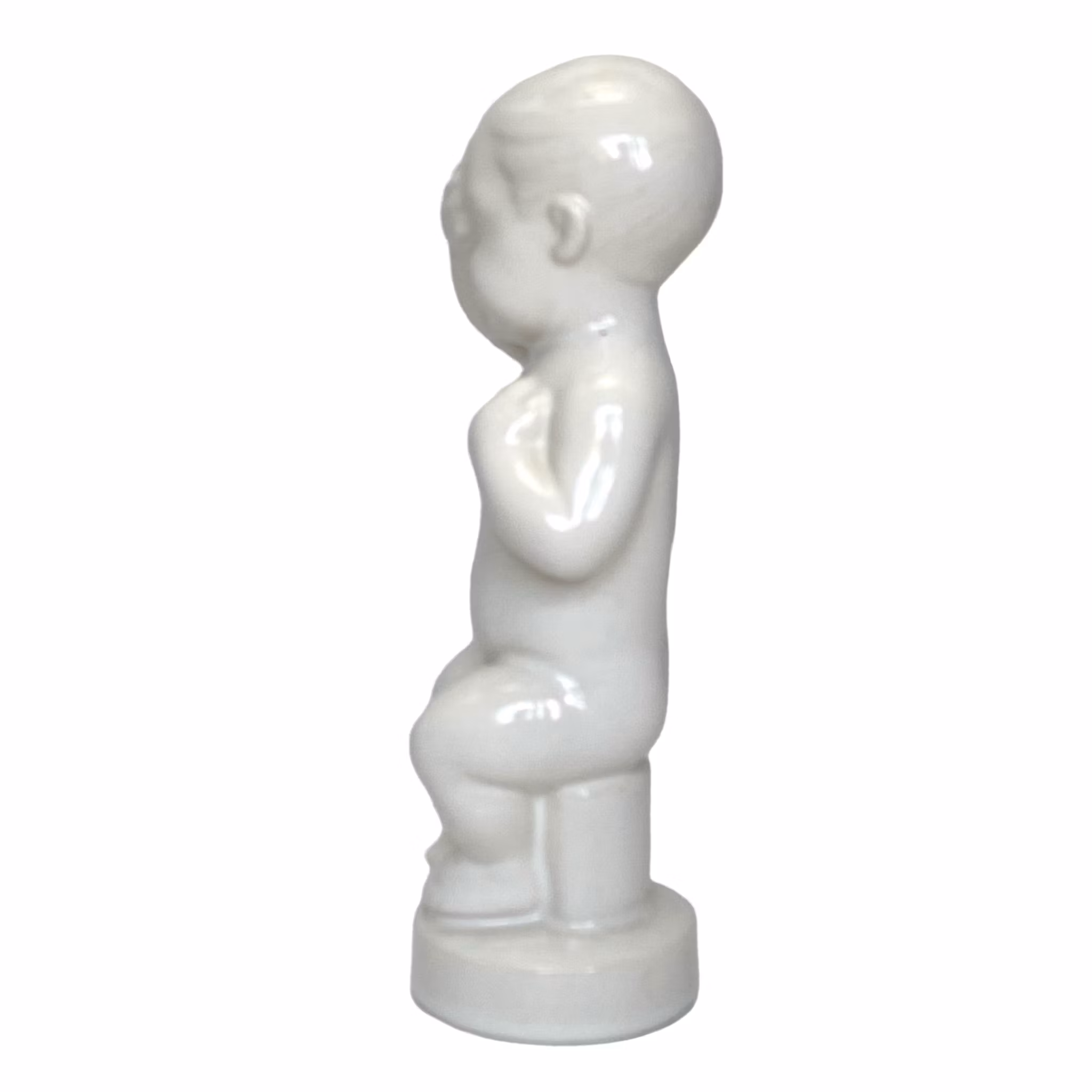 Blanc de Chine Svend Lindhart figur, Ikke se