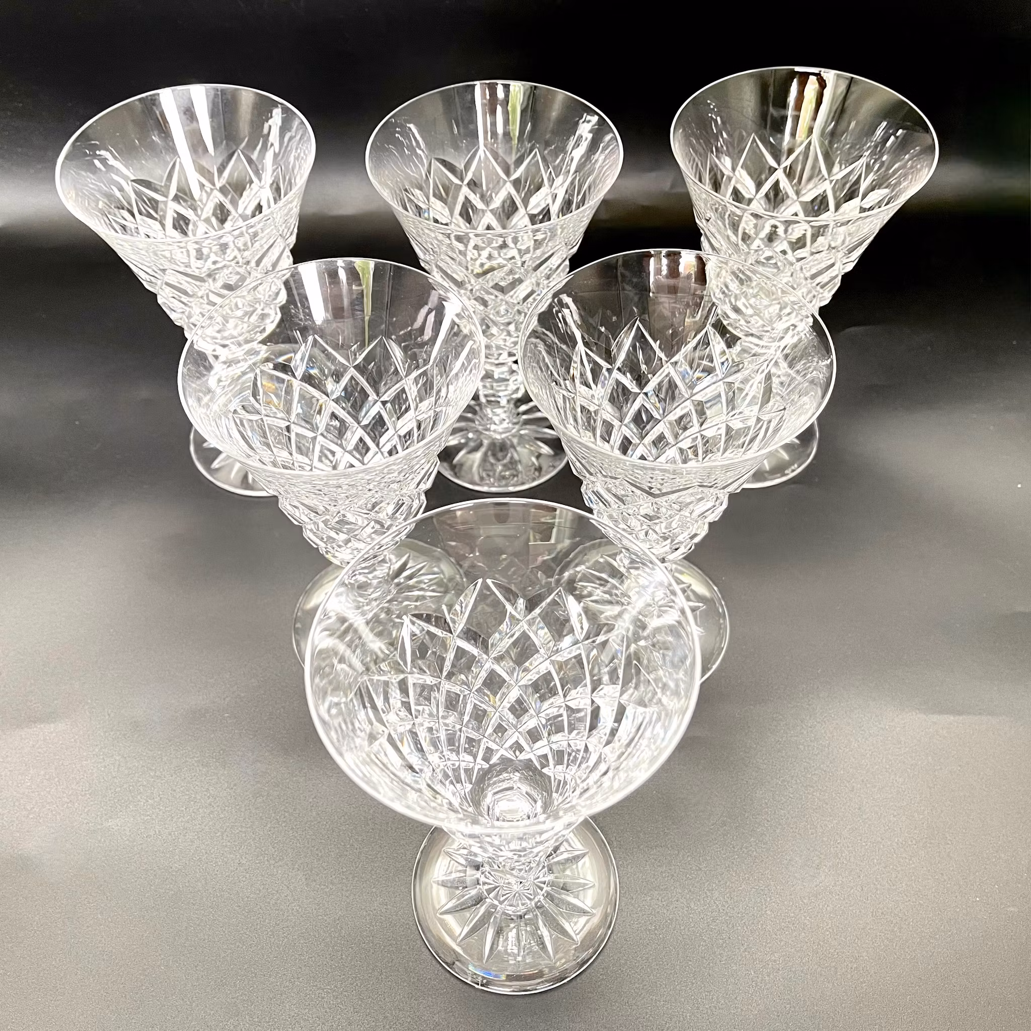 5 piezas, Fritz Kallenberg, Kosta Boda, Copa de vino tinto