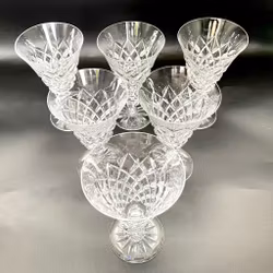 5 stk, Fritz Kallenberg, Kosta Boda, Rødvinsglas