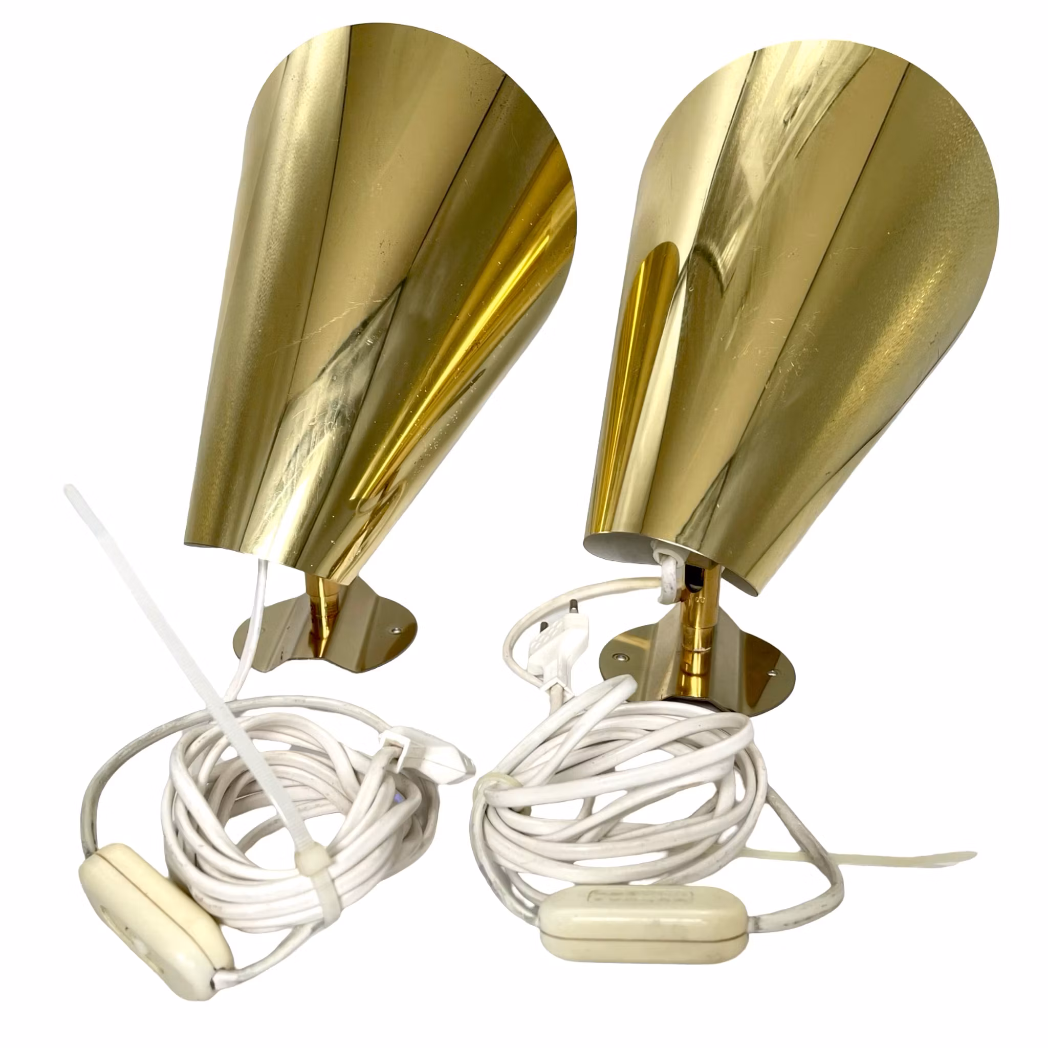 Jan Wickelgren -ATA 100- appliques, une paire, laiton