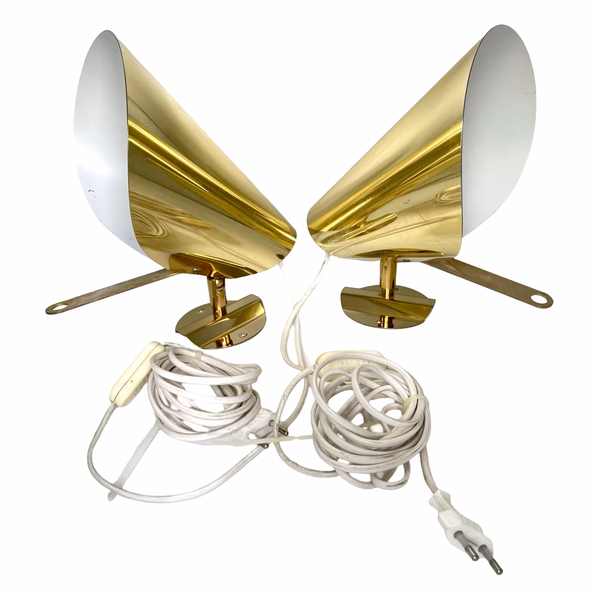 Jan Wickelgren -ATA 100- appliques, une paire, laiton