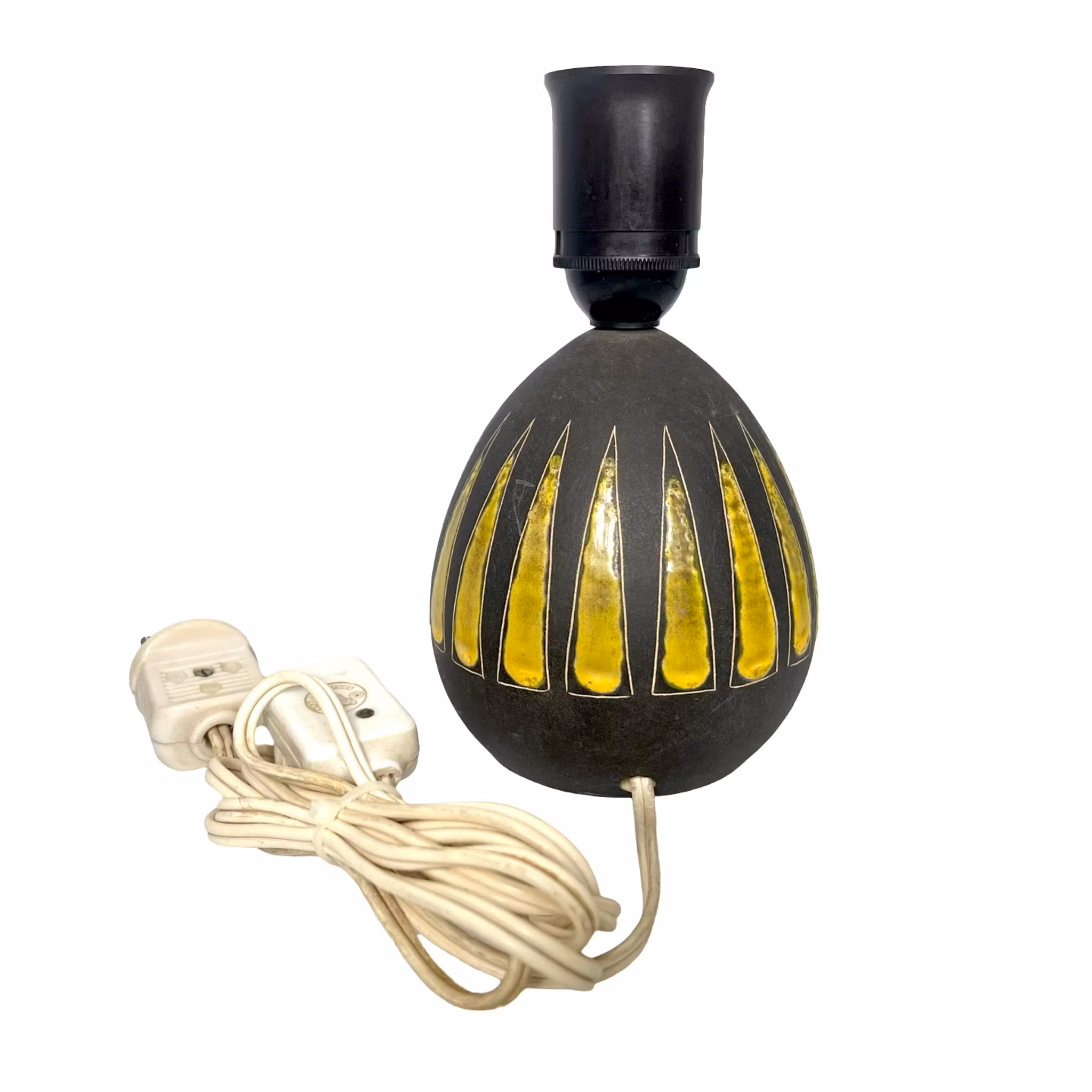 Vintage, Bordslampa, keramik