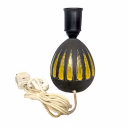 Vintage, Tischlampe, Keramik