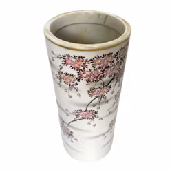 Antique brush holder, porcelain, China