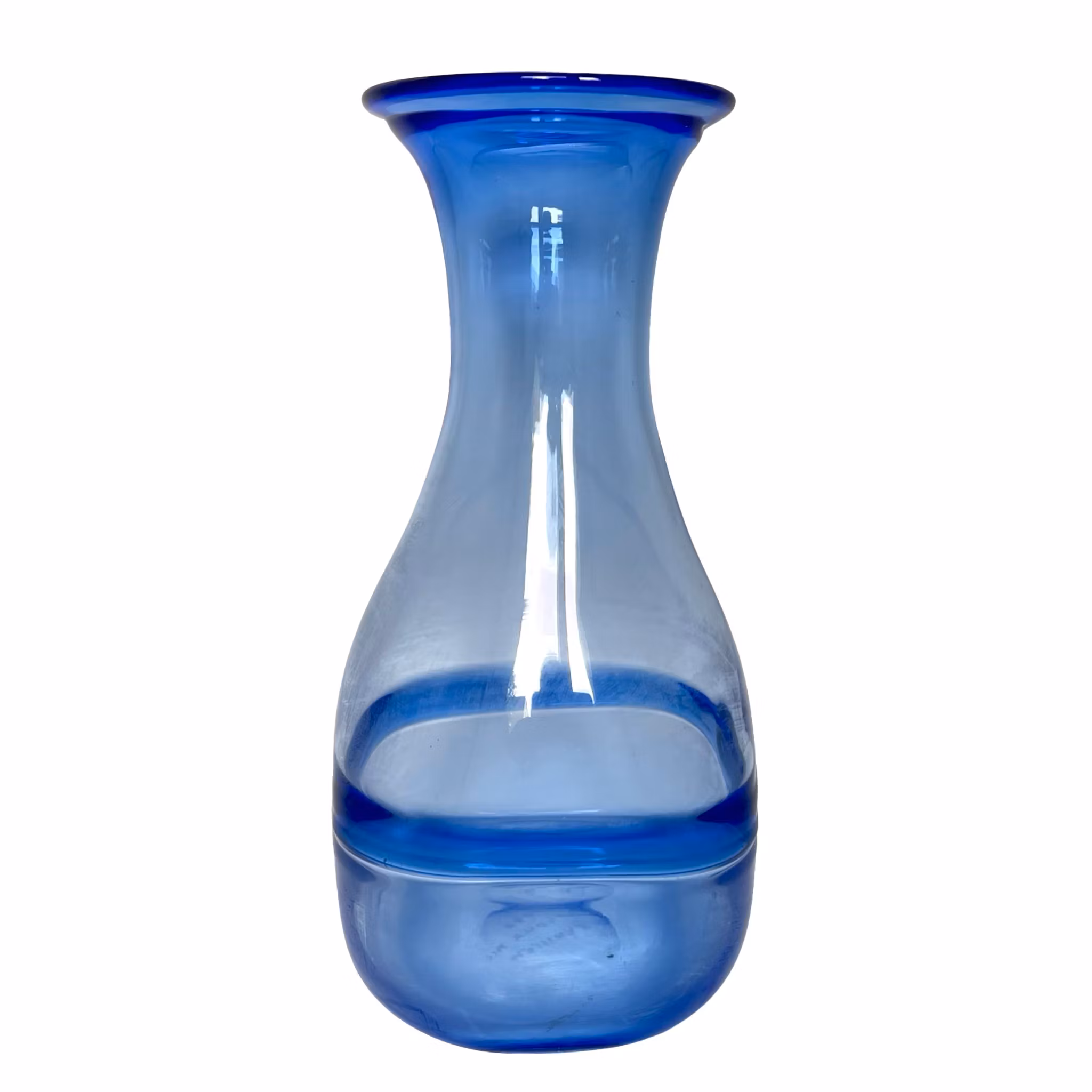 Bertil Vallien, carafe Vas, Kosta Boda, signée Color Acc