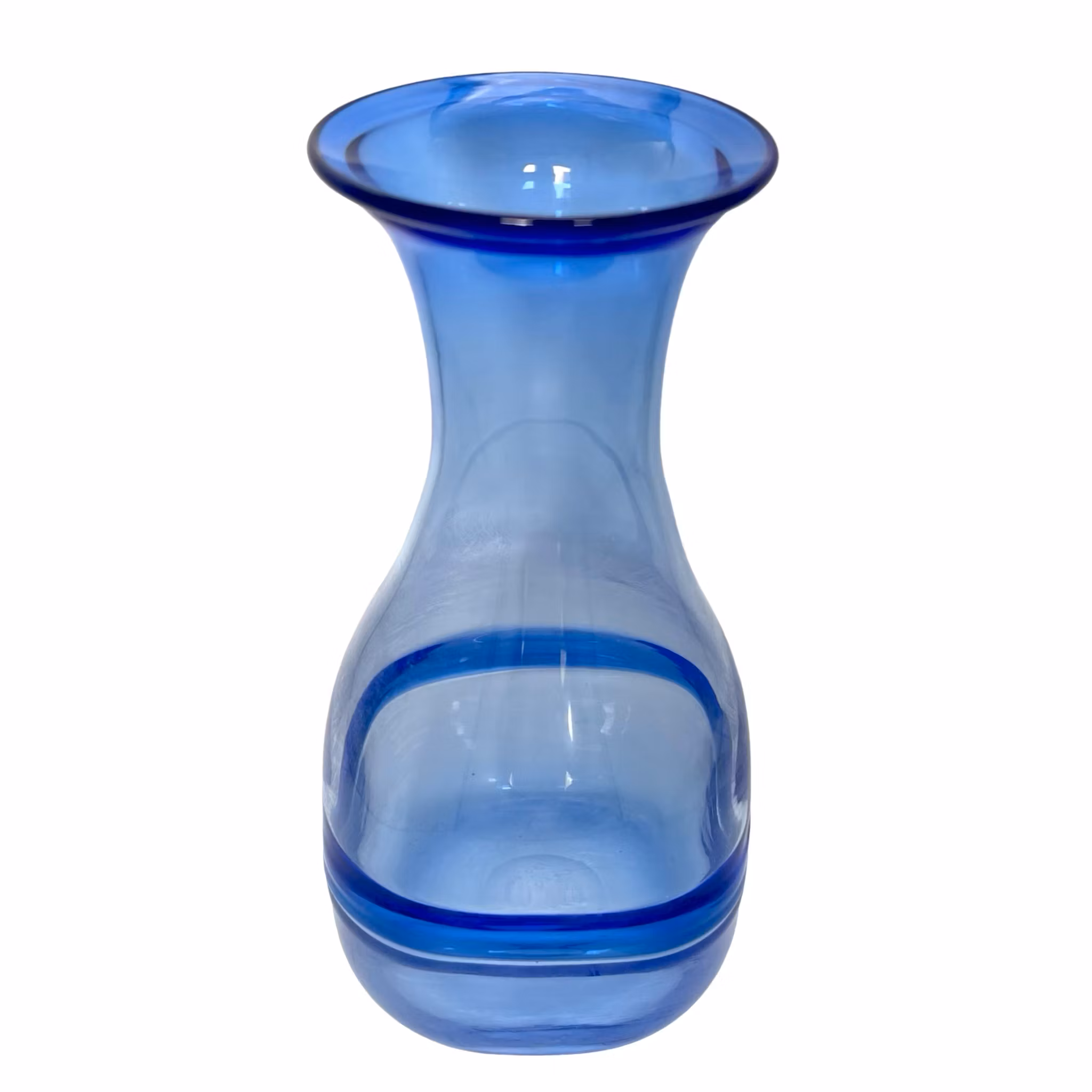 Bertil Vallien, carafe Vas, Kosta Boda, signée Color Acc