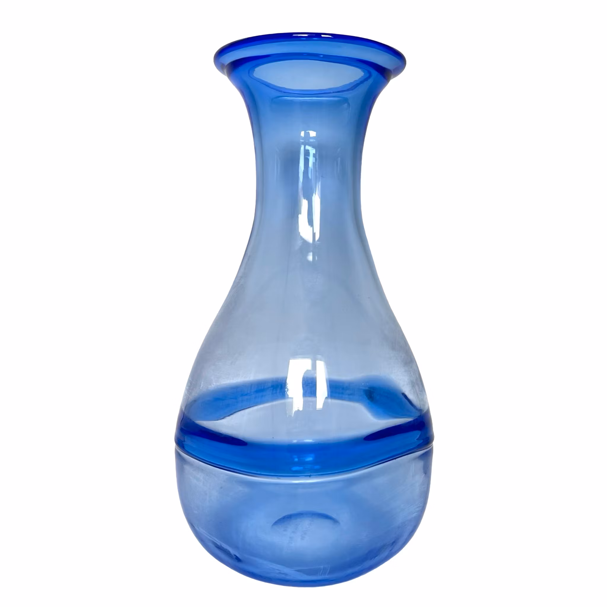 Bertil Vallien, carafe Vas, Kosta Boda, signée Color Acc