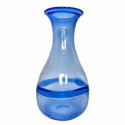 Bertil Vallien, carafe Vas, Kosta Boda, signée Color Acc