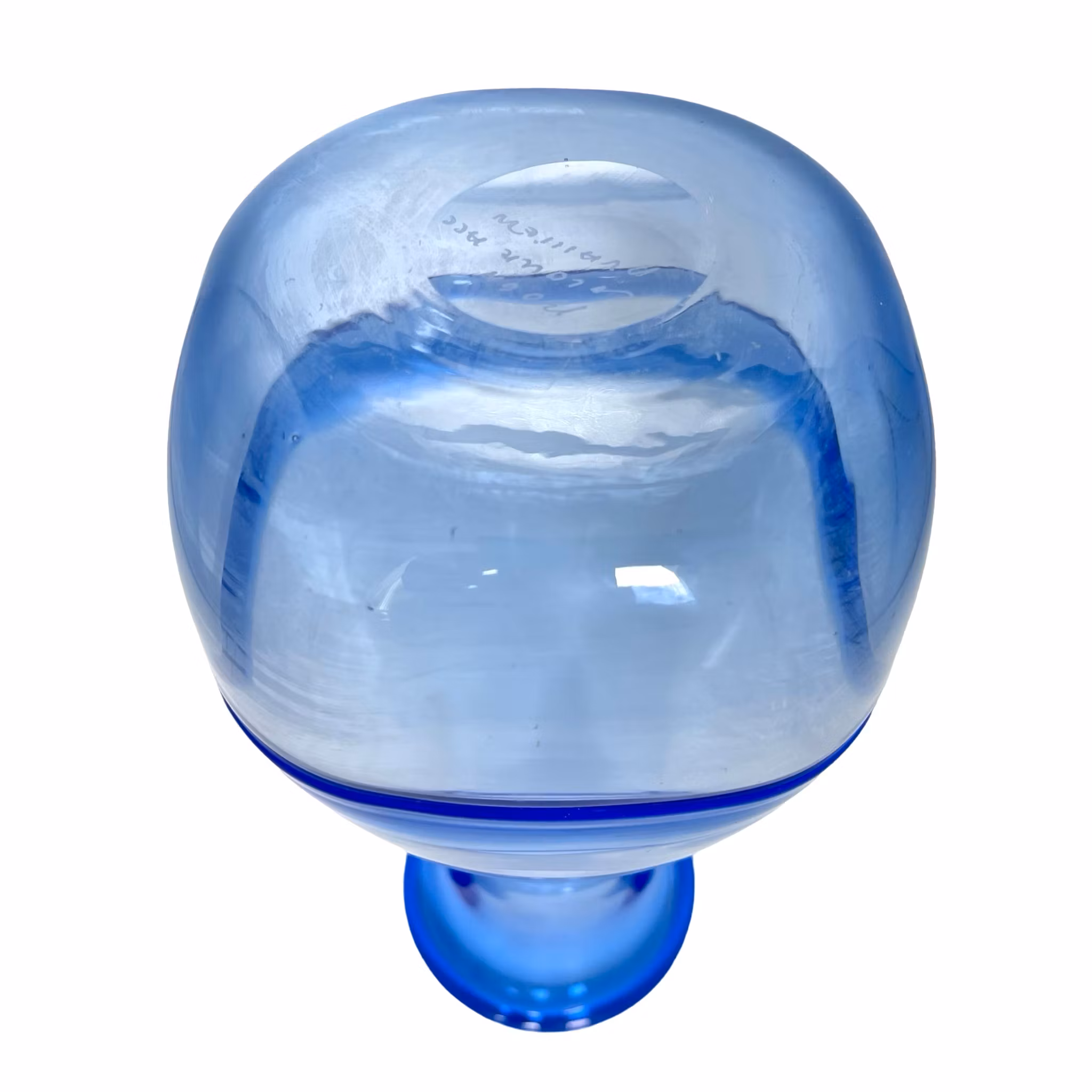 Bertil Vallien, carafe Vas, Kosta Boda, signée Color Acc