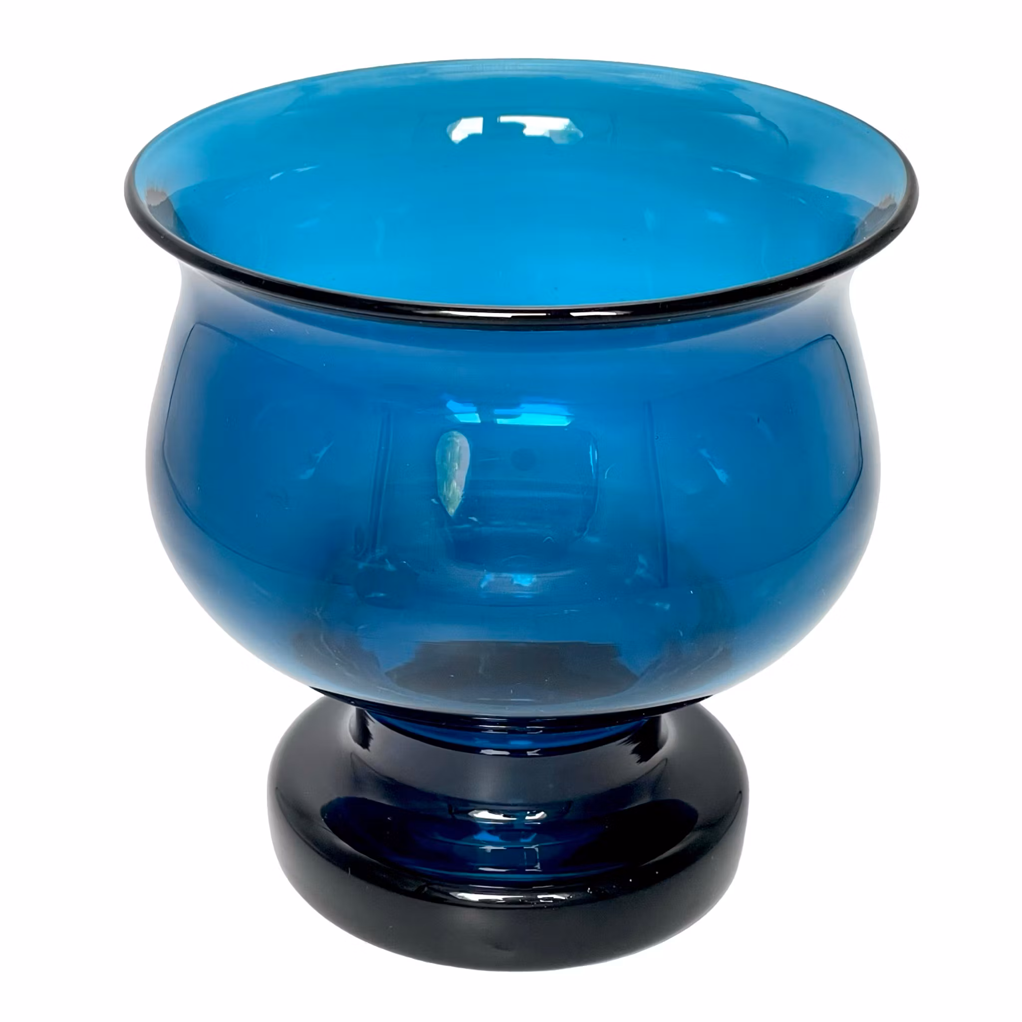 Bertil Vallien, Skål Vase, glass, Åfors Boda