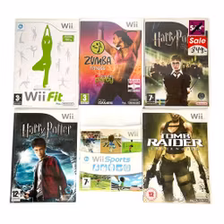 Samling Wii Spel 6 st