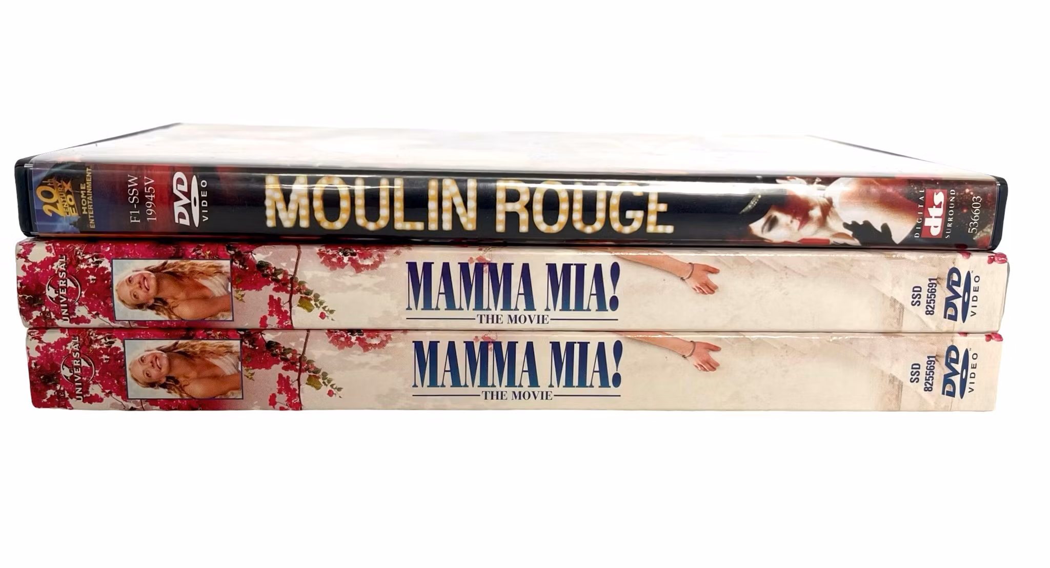 Samling av DVD Musikaler, 3 st