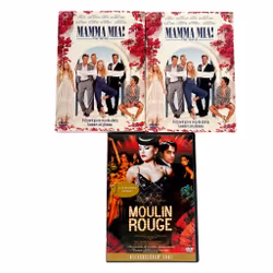 Colección de musicales en DVD, 3 piezas