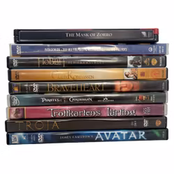 Collection DVD Aventure 9 pcs