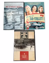 Collezione DVD di documentari 3 pz