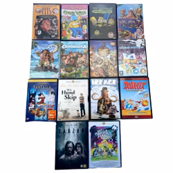 DVD Samling av Familj Filmer 14 st