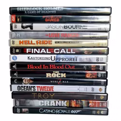 Kolekcja DVD z filmami akcji 14 szt