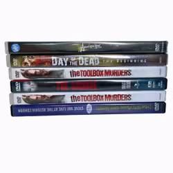 DVD-collectie horrorfilms 6 stuks