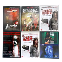 DVD-collectie horrorfilms 6 stuks