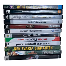 Samling av PC Spel 12 st