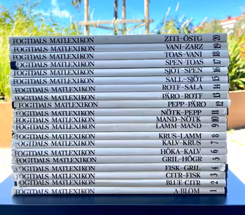 Fogtdals matlexikon 1-20, Recept från hela världen